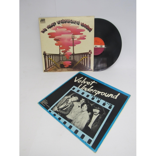 8225 - THE VELVET UNDERGROUND: 'Loaded' LP, 1971 UK pressing with plum and orange Atlantic labels (2400 111... 