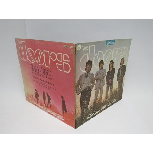 8005 - THE DOORS: 'Waiting For The Sun' LP, original UK stereo pressing, orange Elektra labels with black l... 