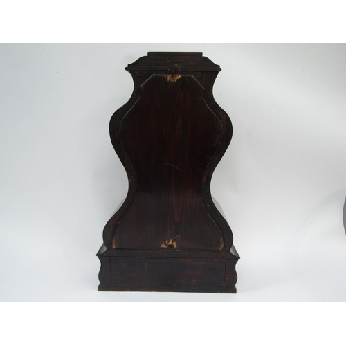 9003 - A Mid 19th Century French mantel clock in serpentine case, movement marked Dumoulinneuf/Molle a Pari... 