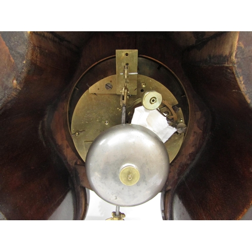 9003 - A Mid 19th Century French mantel clock in serpentine case, movement marked Dumoulinneuf/Molle a Pari... 