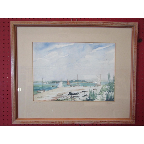 1108 - MAJOR J.I. PURSER: A watercolour titled 