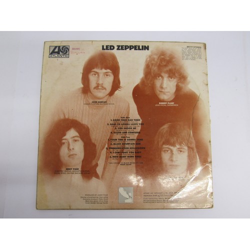 8017 - LED ZEPPELIN: 'Led Zeppelin' LP,  original 1969 UK first pressing in fully laminated sleeve with tur... 