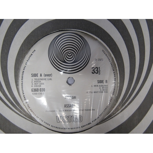 8001 - ASSAGAI: 'Assagai' Afrobeat LP, first UK pressing on Vertigo swirl label with original swirl inner (... 