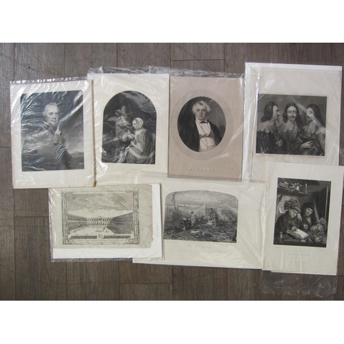 9023A - A collection of nineteen 18th and 19th Century engravings, etchings and lithographs, consisting of p... 