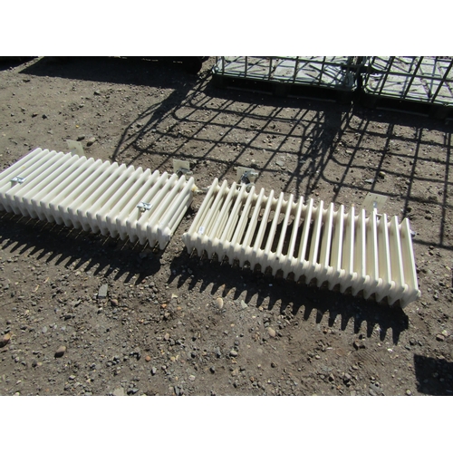 3507 - Two 20 fin radiators