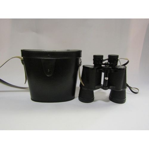 4242 - A cased set of Frank-Nipole 10x50 field binoculars