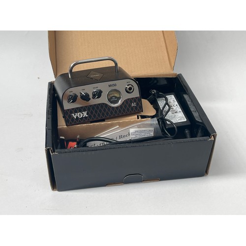 8066 - A Vox MV50 minio amplifier, boxed