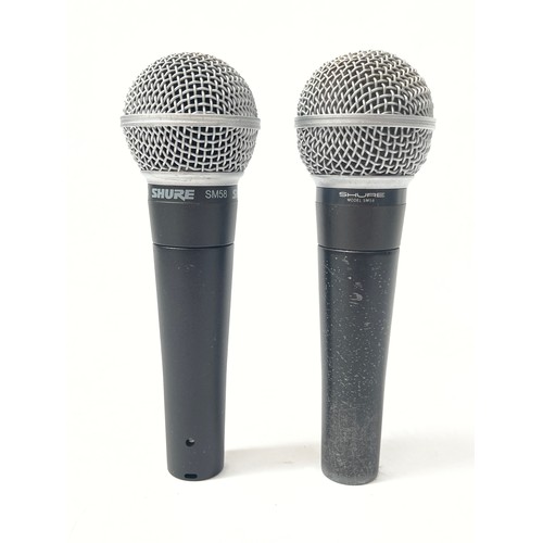 8070 - Two Shure SMS8 vocal microphones