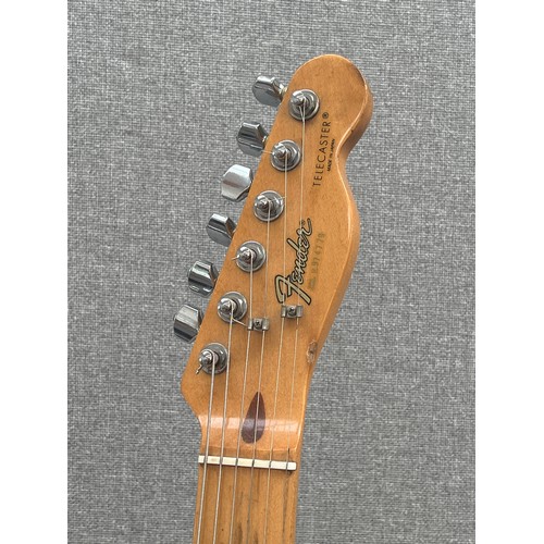 8177 - A 1984-87 Fender Telecaster, made in Japan (MIJ) in blonde, maple neck, serial number E974779