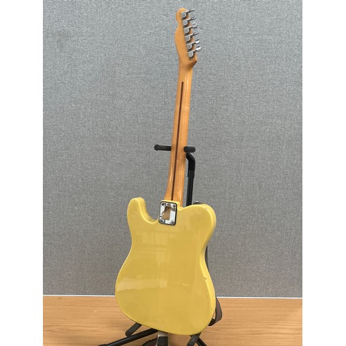 8177 - A 1984-87 Fender Telecaster, made in Japan (MIJ) in blonde, maple neck, serial number E974779