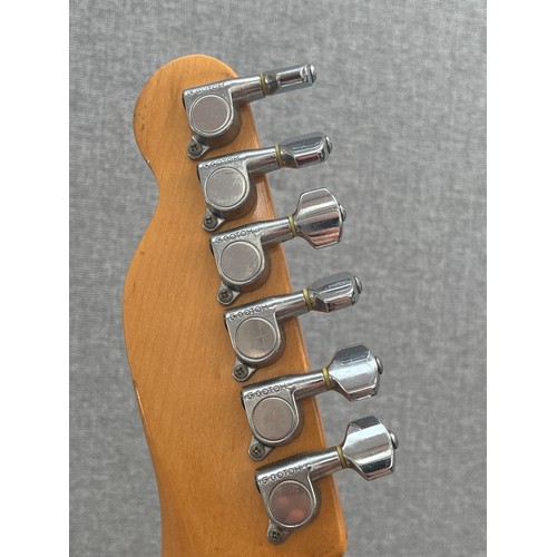 8177 - A 1984-87 Fender Telecaster, made in Japan (MIJ) in blonde, maple neck, serial number E974779