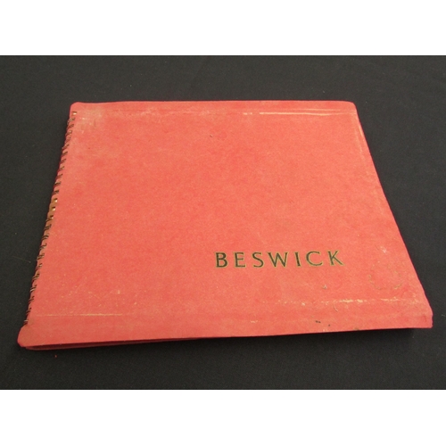 9002 - A bygone Beswick catalogue with illustrations and trade marks