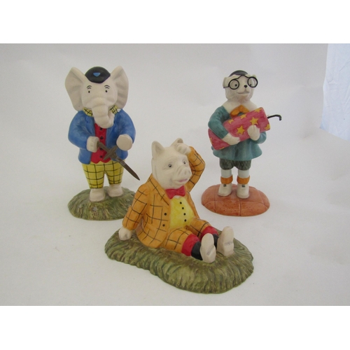 9004 - Three Royal Doulton Rupert characters - 