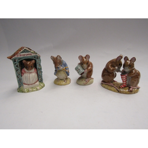 9006 - Four Royal Albert Beatrix Potter figures 