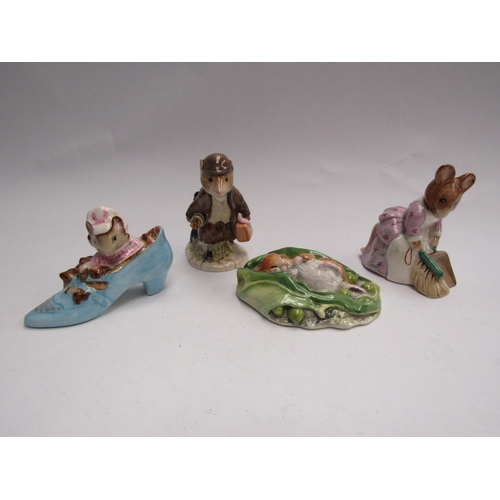 9012 - Four Beswick Beatrix Potter figures 