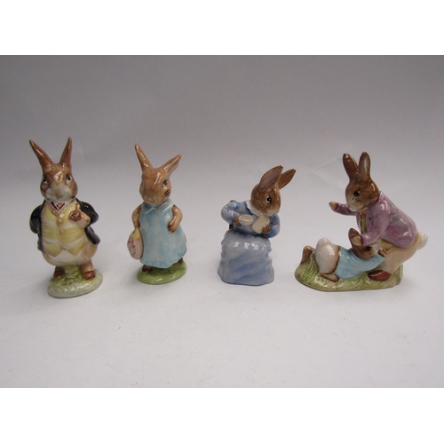 9018 - Four Beswick Beatrix Potter figures 