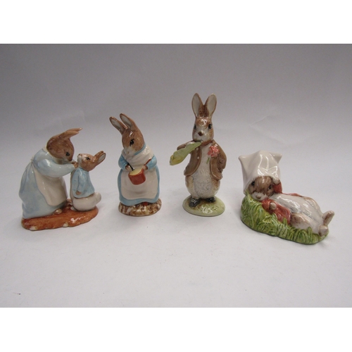 9026 - Four Royal Albert Beatrix Potter figures 