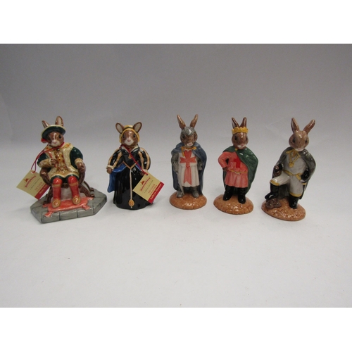 9033 - Five Royal Doulton Bunnykins figures, 