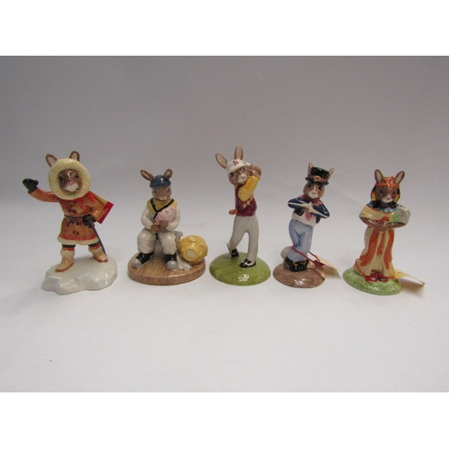 9034 - Five Royal Doulton Bunnykins figures - 