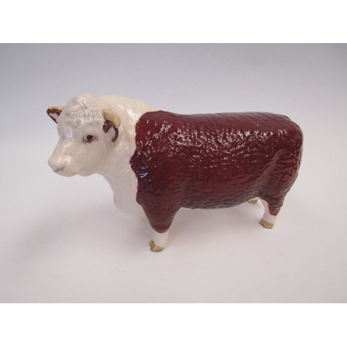 9058 - A Beswick Hereford Bull, 