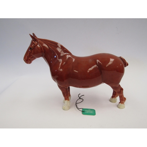 9094 - A Beswick Suffolk Punch Champion 