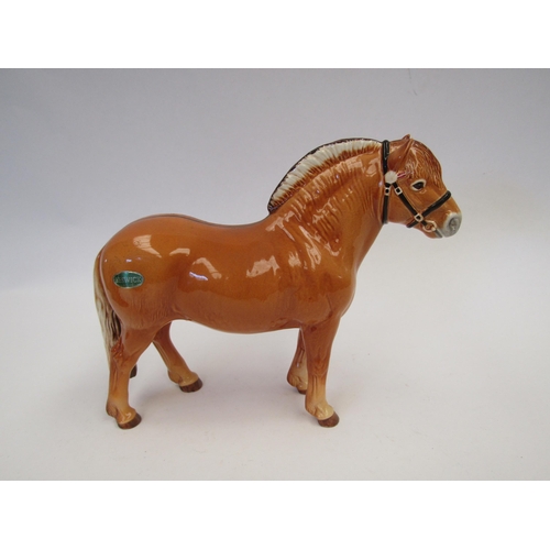 9096 - A Beswick Norwegian Fjord horse in dun gloss, model no. 2282