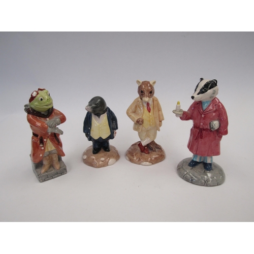 9103 - Four Beswick Ware limited edition The Wind in the Willow figures 