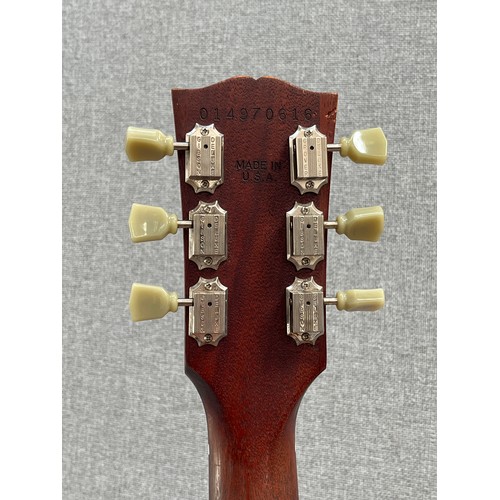 8173 - A Gibson SG, Faded, circa 2007, serial number 014970616, mother of pearl effect pickguard, hard case... 