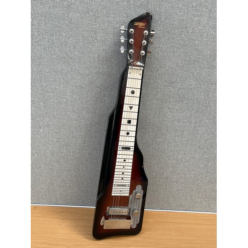 8187 - A Gretsch Electromatic lap steel guitar, made in China, serial no. CYG14040281, sunburst paintwork