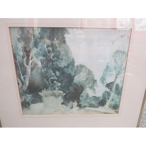1097 - A pair of Russell Flint prints, both framed and glazed, 34 x 40.5cm and 28 x 40.5cm