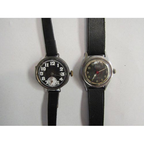 4417 - WITHDRAWN - Two early to mid 20th Century wristwatches including Eska example engraved Ernest Watson... 