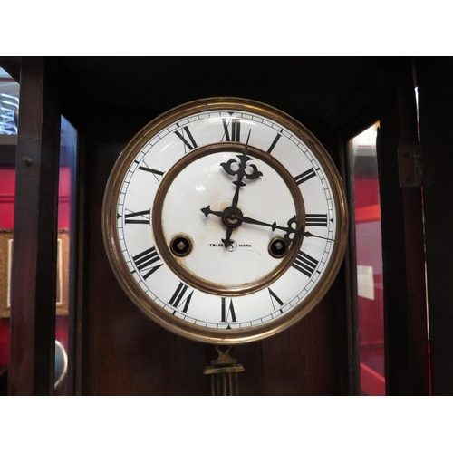 4079 - A late 19th/early 20th Century Vienna wall clock