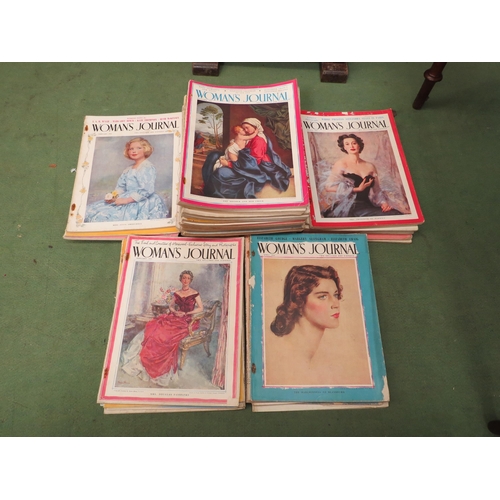 4082 - A quantity of 1950's Woman's Journal magazines