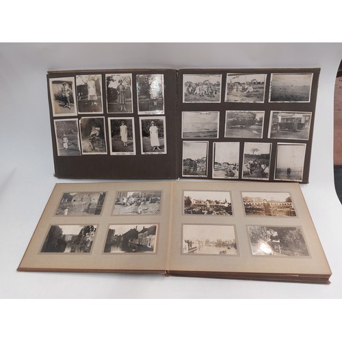 4471 - A collection of photograph albums depicting daily life during the 1910-30's to include motoring and ... 