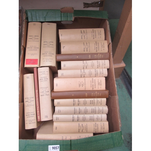 9057 - A box of mixed Coates Herd books, 1950/60's  (E)  £5-10