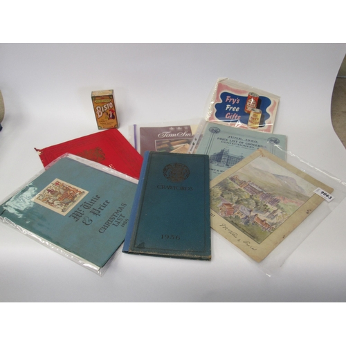 9063 - Vintage Sales catalogues from the late 1920's and 1930's including Crawfords 1936 including Crawford... 