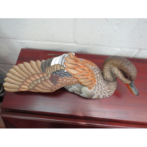 1045 - A Gosset Wildlife Collection model of Stretch Legged Gadwall, no. 846/2000