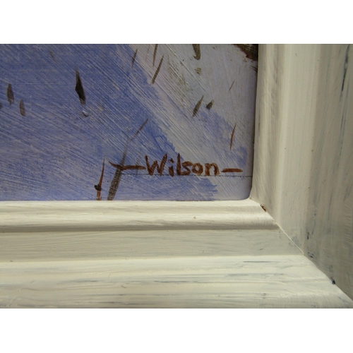 1157 - FRANK WILSON: An acrylic on board 