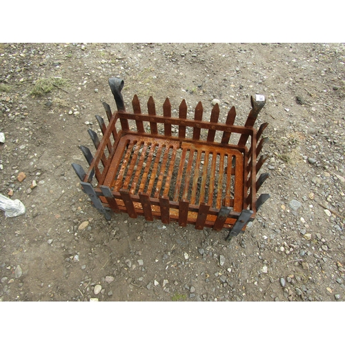 3528 - An iron fire grate