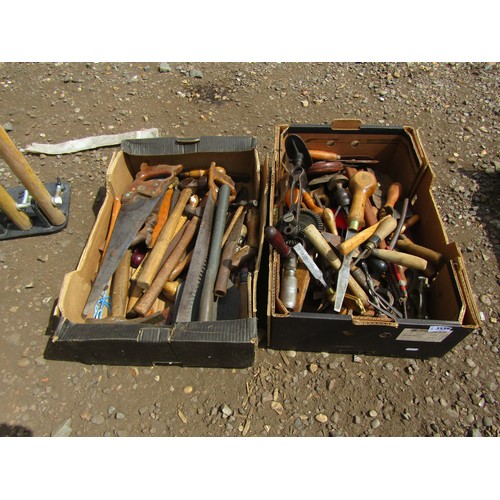 3538 - Two boxes of mixed tools