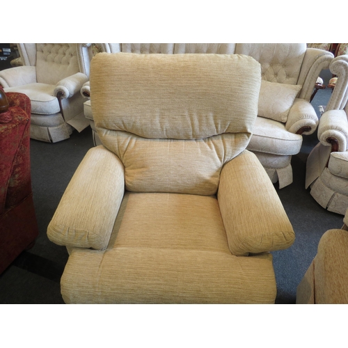 1168 - A modern reclining armchair   (D)