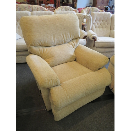 1168 - A modern reclining armchair   (D)