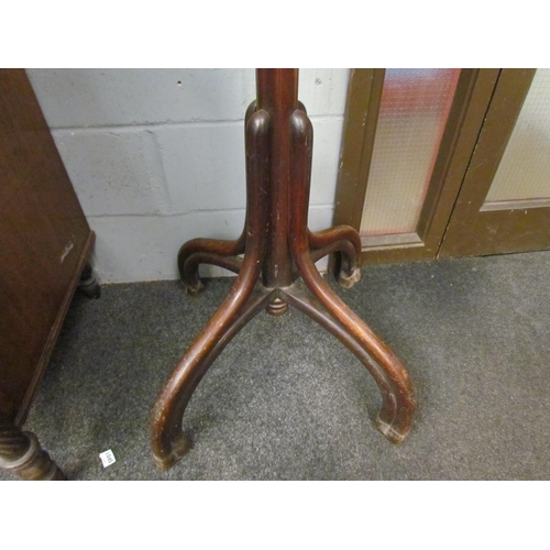 1040 - A bentwood hat and coat stand, 202cm tall