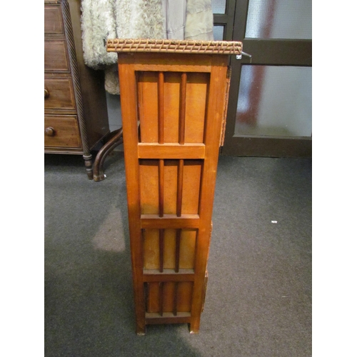 1134 - A modern four drawer storage unit, 83cm tall