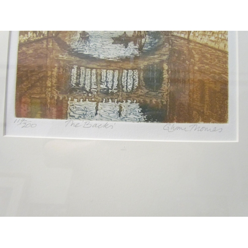 1135 - An original copper plate etching from a limited edition, drawn and individually printed by Glynn Tho... 