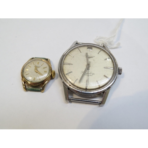 A Longines flagship automatic watch and a Longines ladies watch