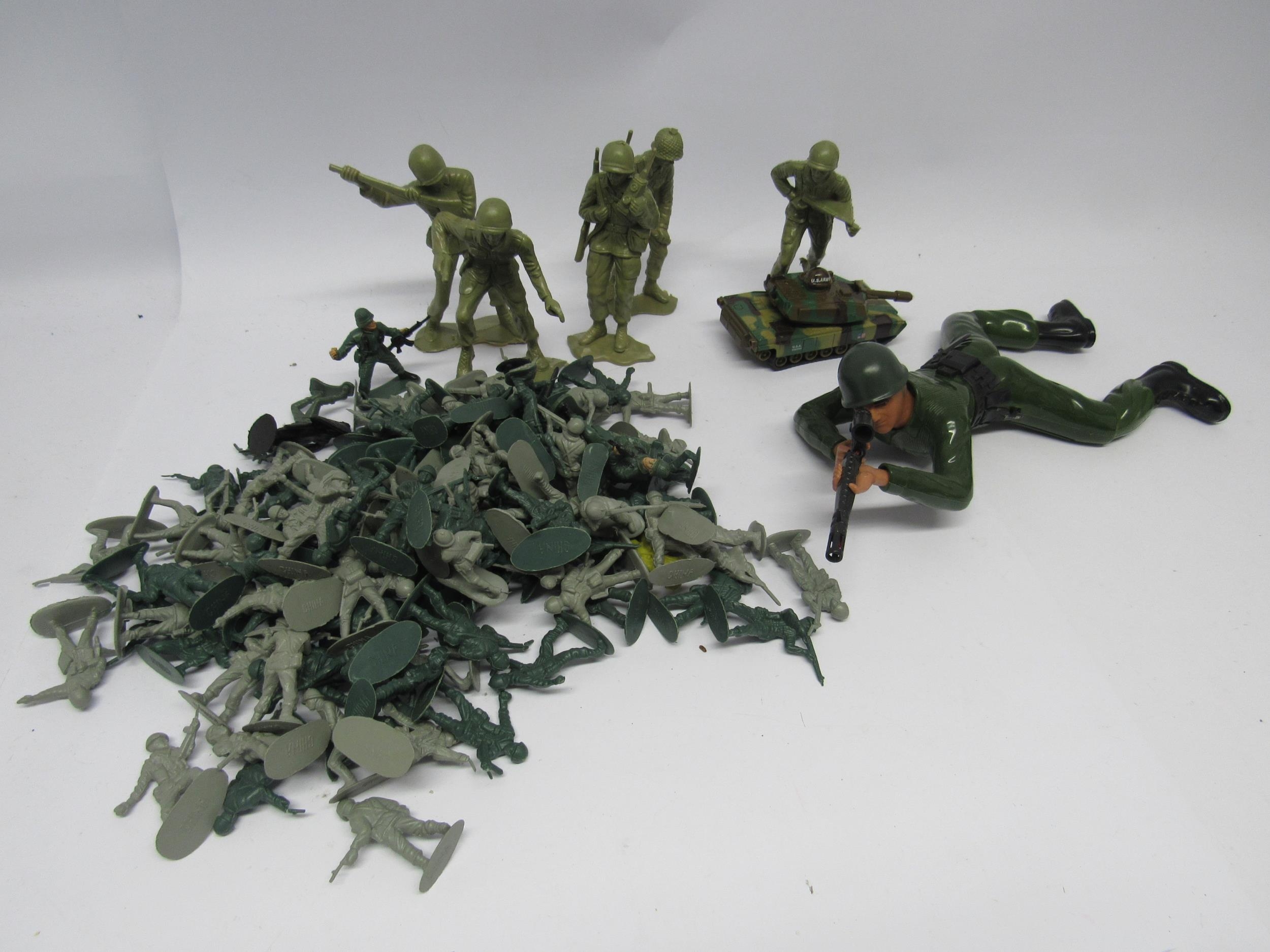 Battery operated best sale crawling soldier