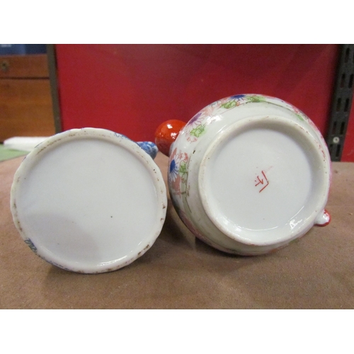 4005 - A small selection of mostly Oriental teapots and bargeware example (8)   (R) £10