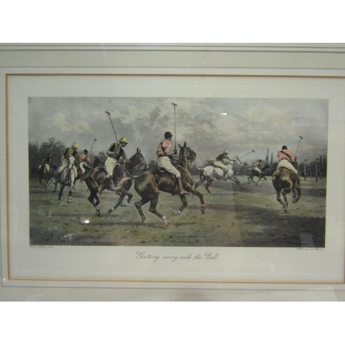 4108 - After George Wright: Three tinted etchings depicting the game of croquet entitled 