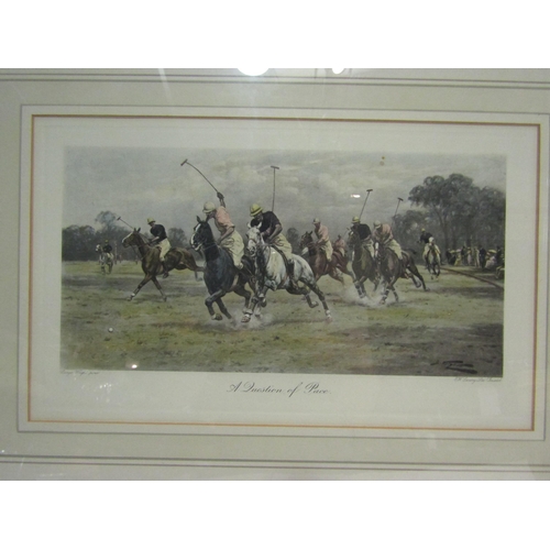 4108 - After George Wright: Three tinted etchings depicting the game of croquet entitled 